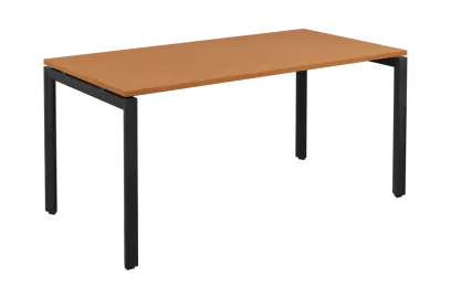 SEK-U - 16 stůl kancelářský, kovová podnož černá, deska 25 mm, široký 1600 mm, buk royal SEK-U - 16 stůl kancelářský, kovová podnož černá, deska 25 mm, široký 1600 mm, buk royal